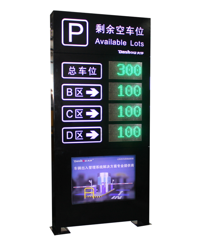 多區(qū)車位顯示屏圖片