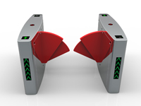 橋式雙層擋板翼閘